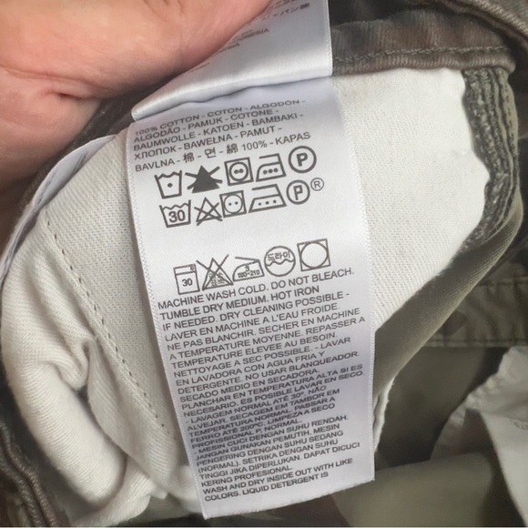 Levi Camo Cargo Shorts Mens 44 Army Utility Heavyweight Workwear Outdoors - Picture 10 of 10